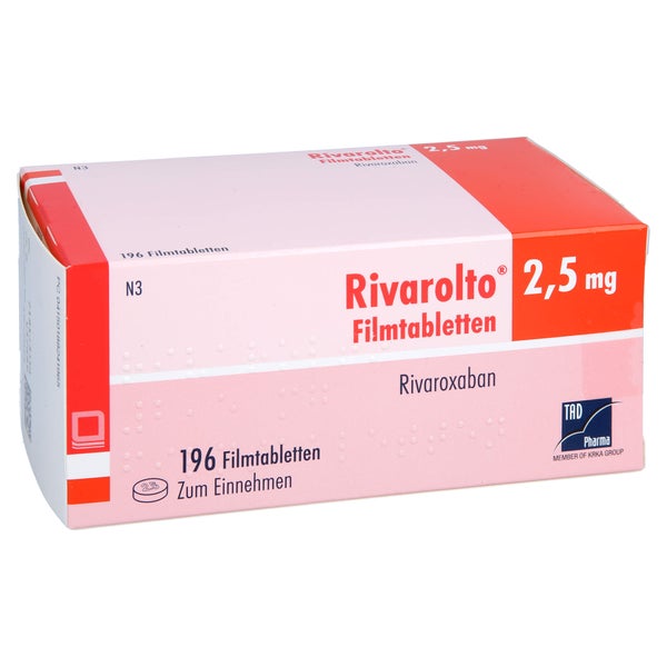 Rivarolto 2.5 Mg Filmtabletten 196 St