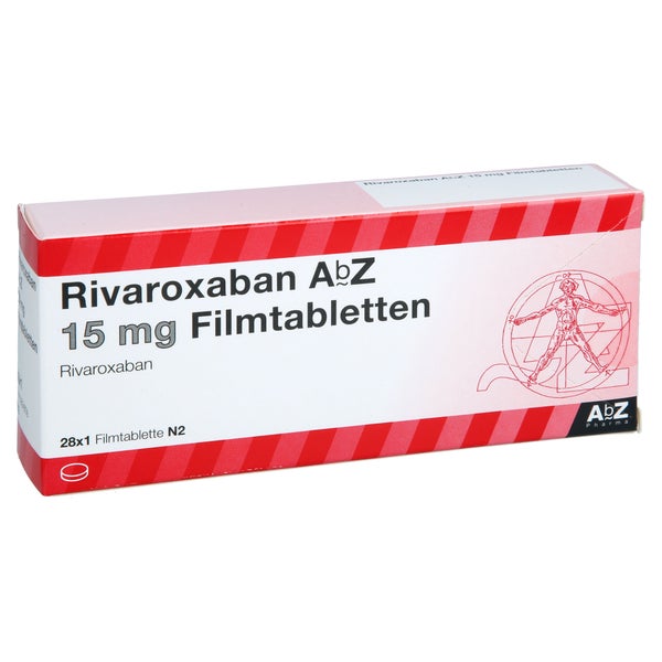 Rivaroxaban Abz 15 Mg Filmtabletten 28 St