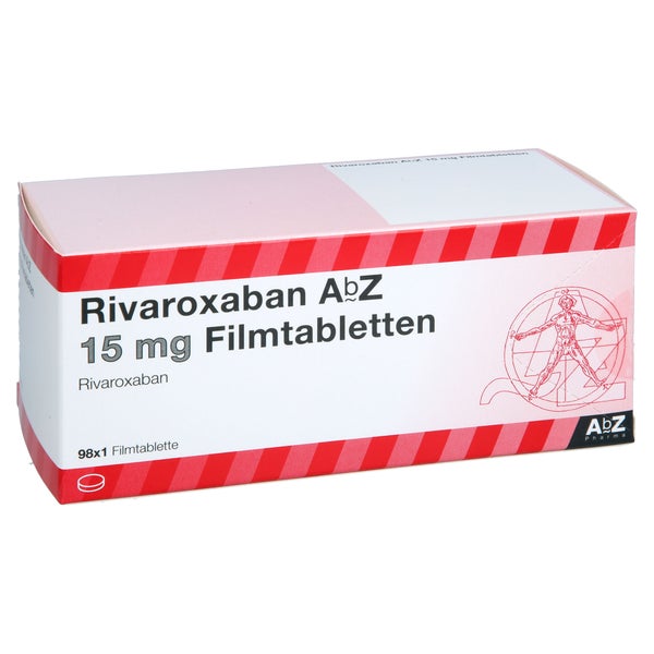 Rivaroxaban Abz 15 Mg Filmtabletten 98 St