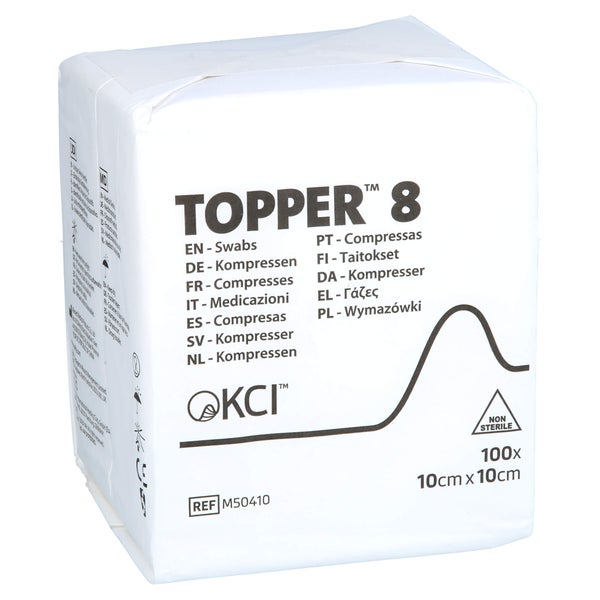Topper 8 Kompr.10x10 cm unsteril 100 St