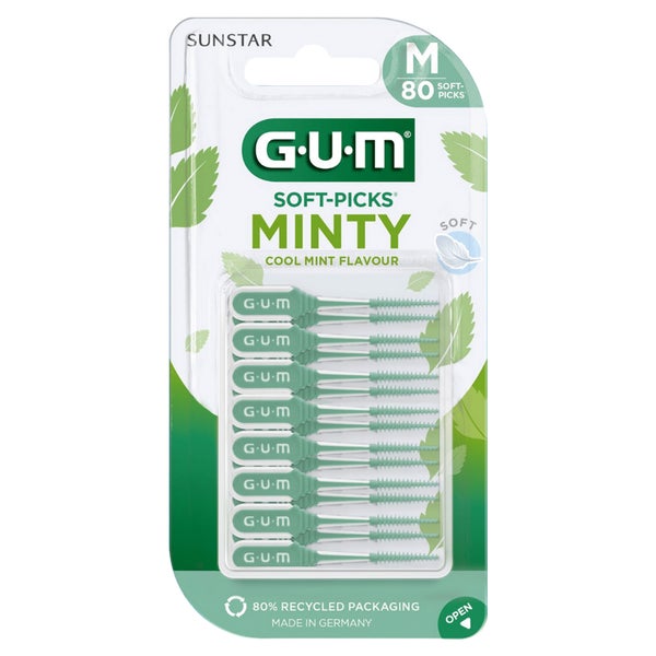 Gum Soft Picks Minty Medium 80 St