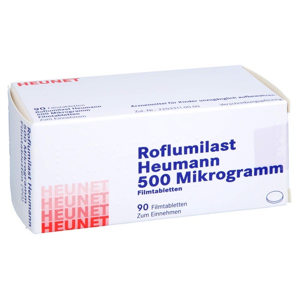 Roflumilast Heumann 500 Mikrogramm Filmt 90 St
