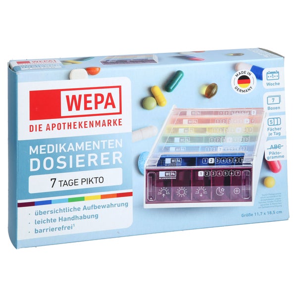 Wepa 7 Tage Wochenmagazin Regenbogen/piktogramme 1 St
