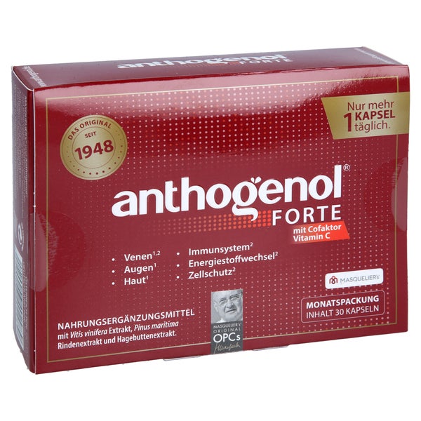 Anthogenol Forte Masquelier Original Opc 30 St