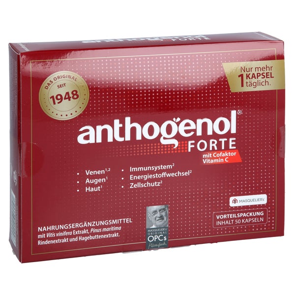 Anthogenol Forte Masquelier Original Opc 50 St