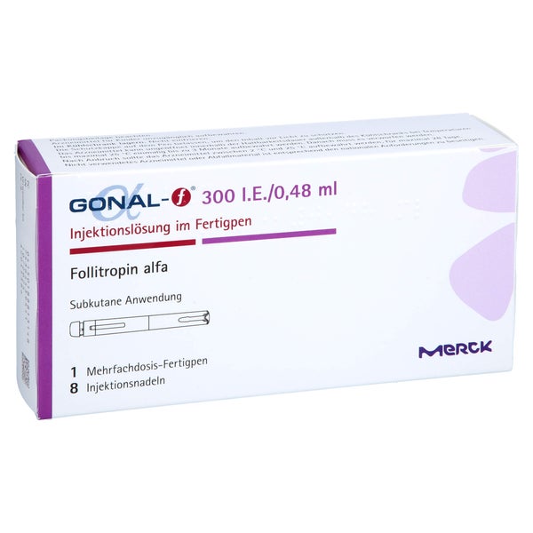 Gonal-f 300 I.e./0,48 Ml 22 Mikr./0,48ml Fertigpen 1 St