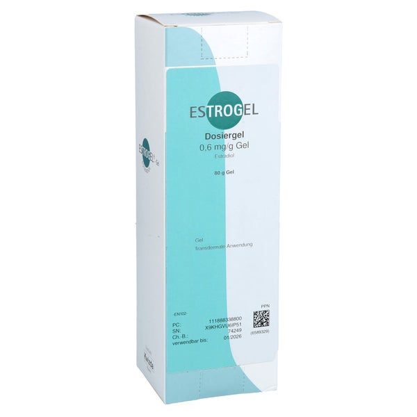 Estrogel Dosiergel 0,6 mg/g 80 g