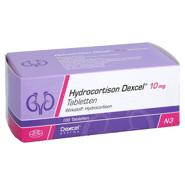 Hydrocortison Dexcel 10 Mg Tabletten 100 St