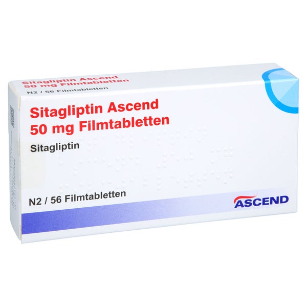 Sitagliptin Ascend 50 Mg Filmtabletten 56 St