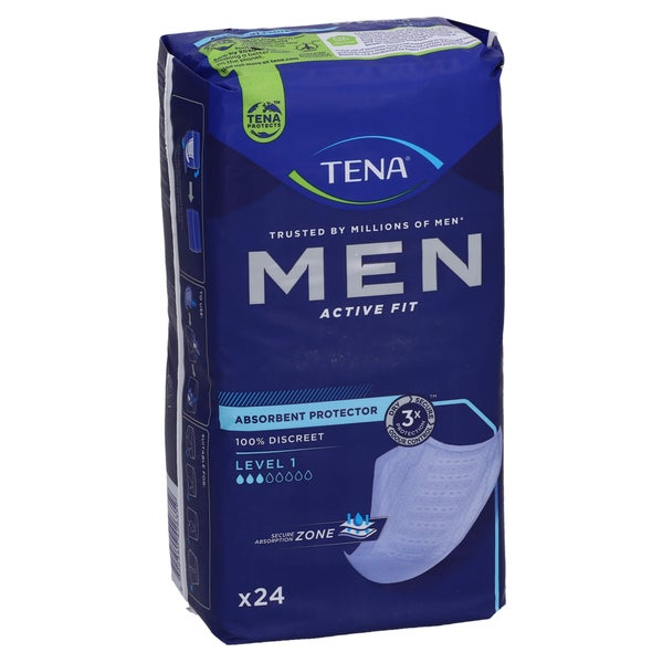 Tena Men Active Fit Level 1 Inkontinenz Einlagen 24 St