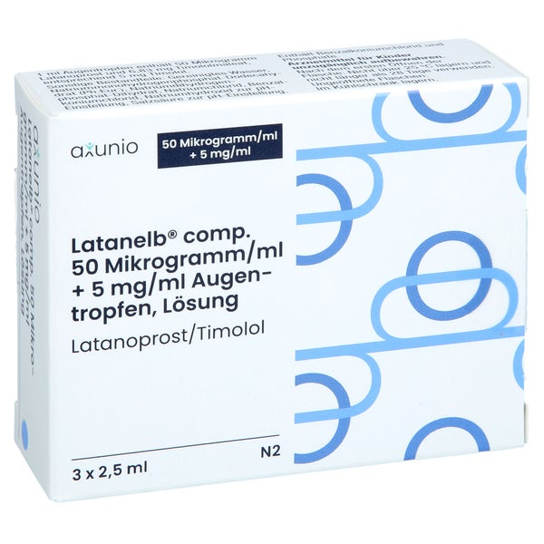 Latanelb Comp. 50 Mikrogramm/ml + 5 Mg/ml Augentr. 3X2,5 ml