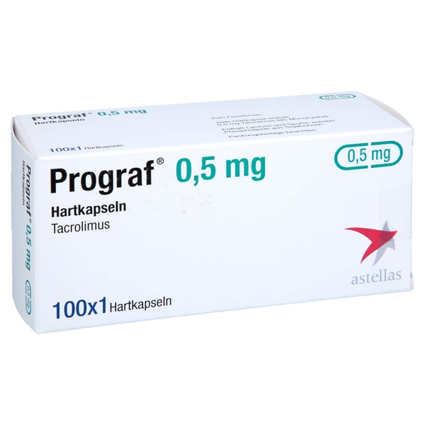 Prograf 0,5 mg Hartkapseln 100 St