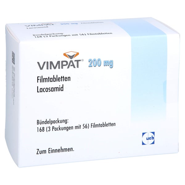 Vimpat 200 mg Filmtabletten 168 St