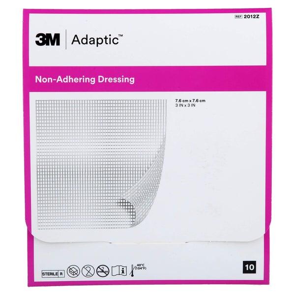 Adaptic 7,6x7,6 Cm Feuchte Wundauflage 2012z 10 St