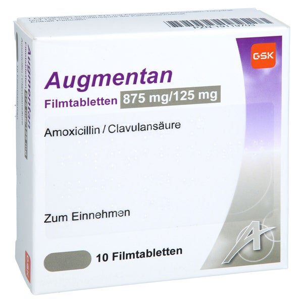 Augmentan 875/125 Mg Filmtabletten 10 St