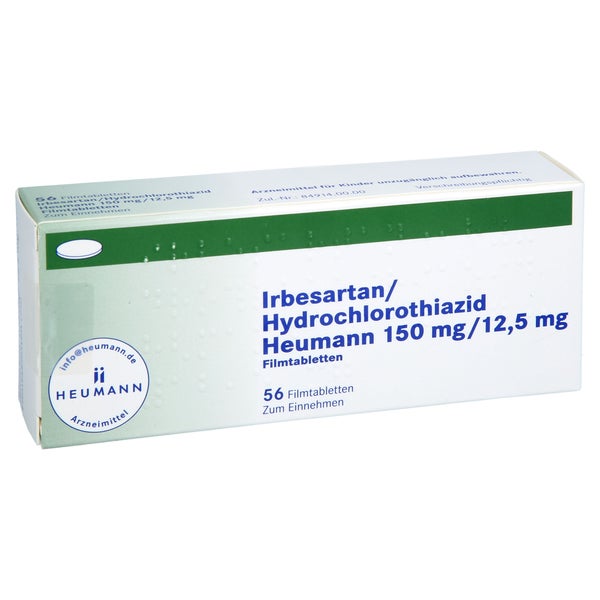 Irbesartan/hydrochlorothiazid Heumann 150/12,5mg 56 St