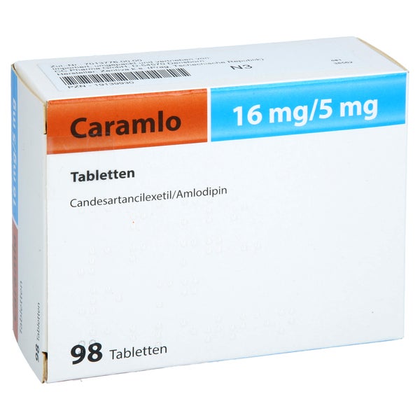 Caramlo 16 Mg/5 Mg Tabletten 98 St