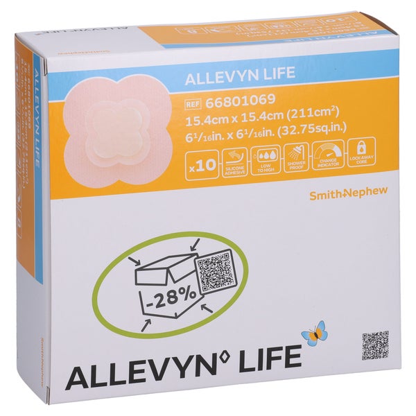 Allevyn Life 15,4x15,4 cm Silikonschaumv 10 St