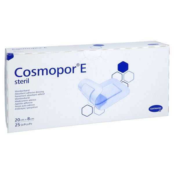Cosmopor E Steril Wundverband 8x20 Cm 25 St