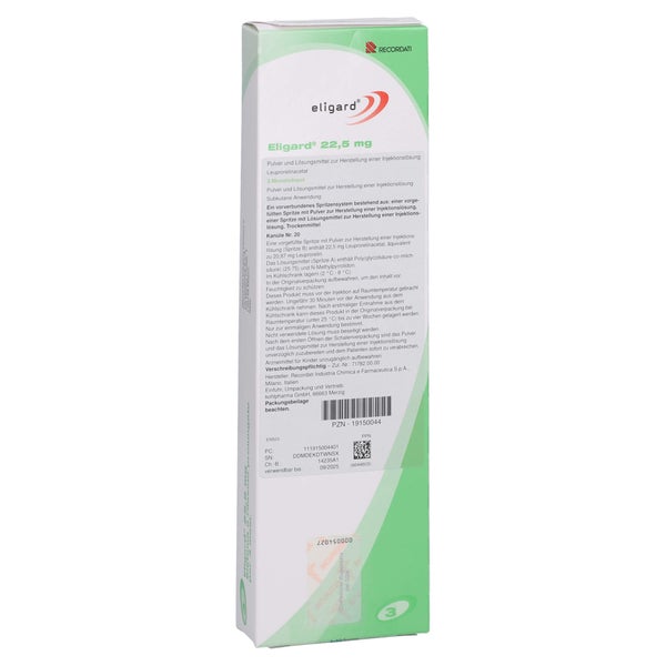 Eligard 22,5 mg Plv.u.Lsm.z.H.e.Inj.-Lsg 1 St