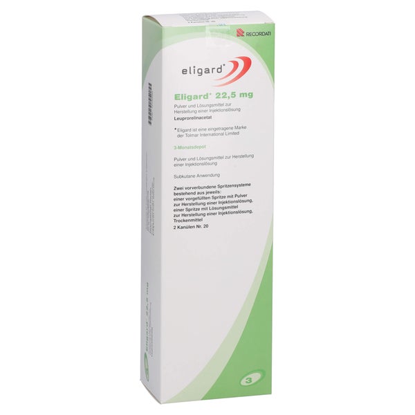 Eligard 22,5 mg Plv.u.Lsm.z.H.e.Inj.-Lsg 2 St
