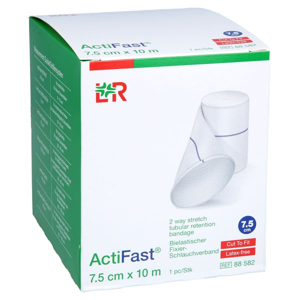 Actifast Schlauchf.fixierverb.7,5 Cmx10 M Blau 1 St