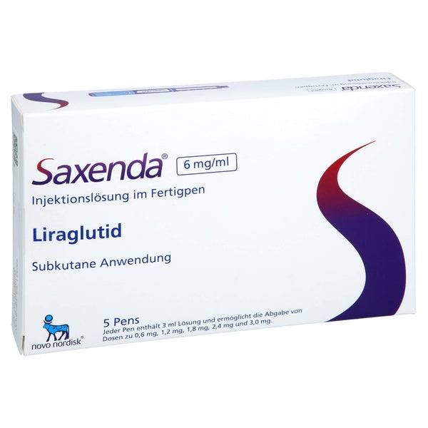 Saxenda 6 mg/ml Fertigpen 5x3 ml 5X3 ml