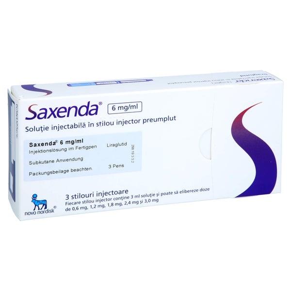 Saxenda 6 mg/ml Fertigpen 3x3 ml 3X3 ml
