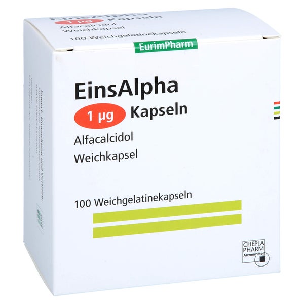 Einsalpha 1 µg Kapseln 100 St