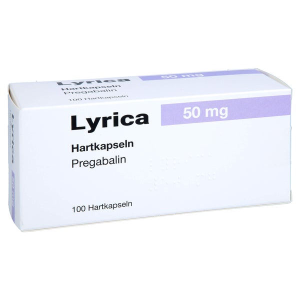 Lyrica 50 Mg Hartkapseln 100 St