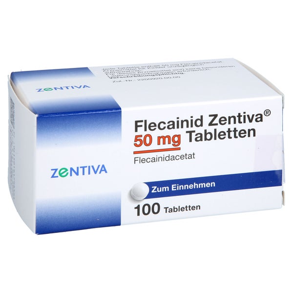 Flecainid Zentiva 50 Mg Tabletten 100 St