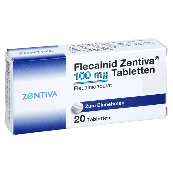 Flecainid Zentiva 100 Mg Tabletten 20 St