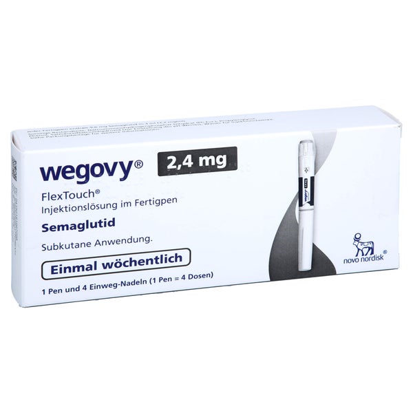 Wegovy 2,4 mg FlexTouch Injektionslsg.Fe 1X3 ml