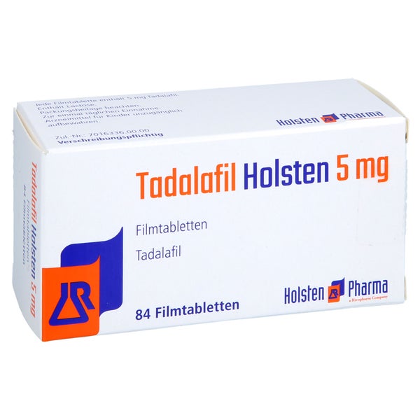 Tadalafil Holsten 5 Mg Filmtabletten 84 St