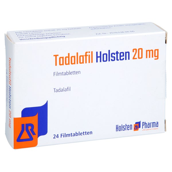 Tadalafil Holsten 20 Mg Filmtabletten 24 St