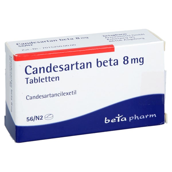 Candesartan Beta 8 Mg Tabletten 56 St