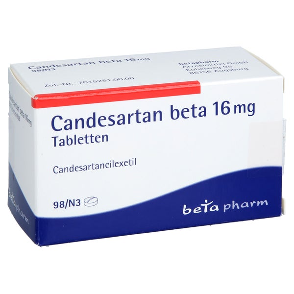 Candesartan Beta 16 Mg Tabletten 98 St