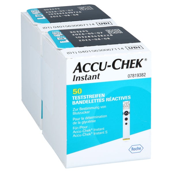 Accu-chek Instant Teststreifen 2X50 St