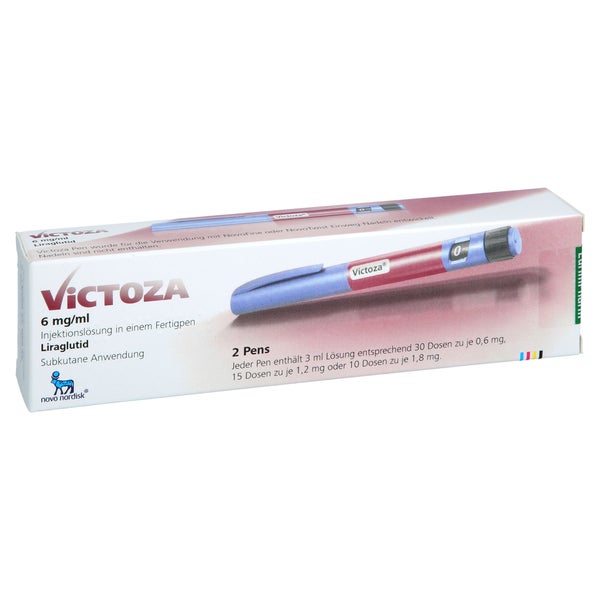 Victoza 6 Mg/ml Injektionslsg.i.e.fertigpen 2X3 ml