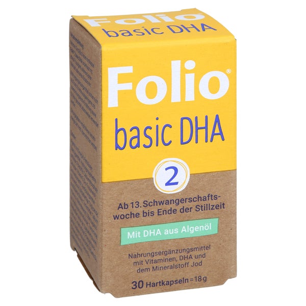 Folio 2 Basic Dha Hartkapseln 30 St