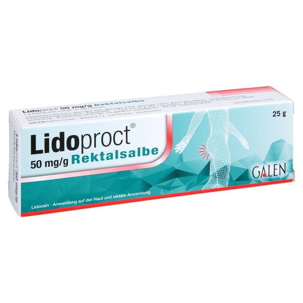 Lidoproct 50 Mg/g Rektalsalbe 25 g