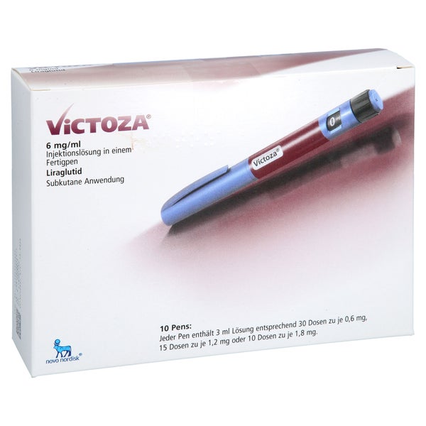 Victoza 6 Mg/ml Injektionslsg.i.e.fertigpen 10X3 ml