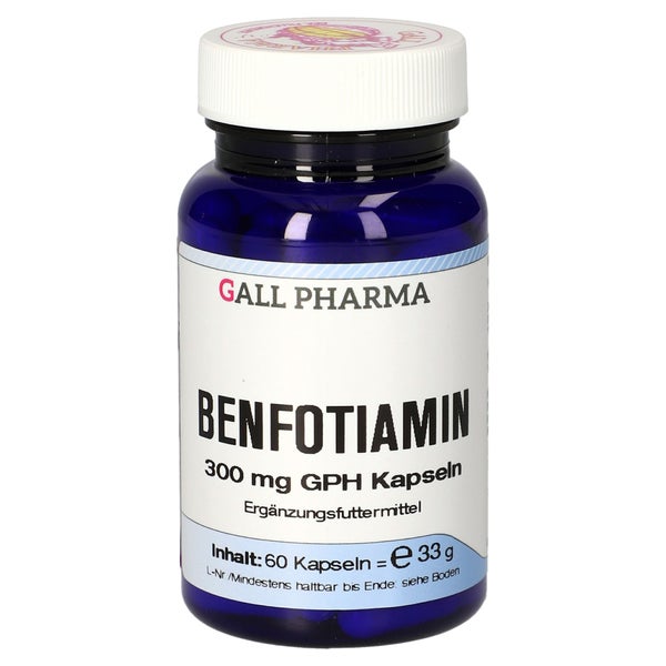 Benfotiamin 300 Mg Gph Kapseln Vet 60 St