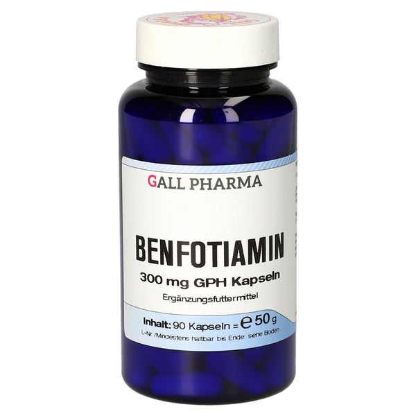 Benfotiamin 300 Mg Gph Kapseln Vet 90 St