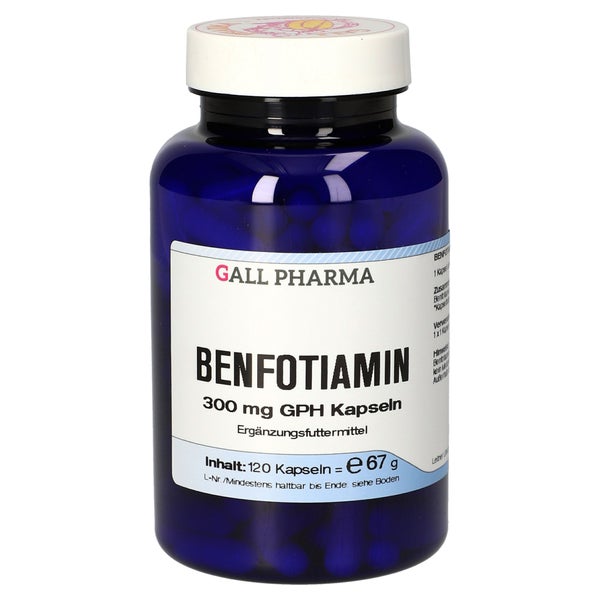 Benfotiamin 300 Mg Gph Kapseln Vet 120 St