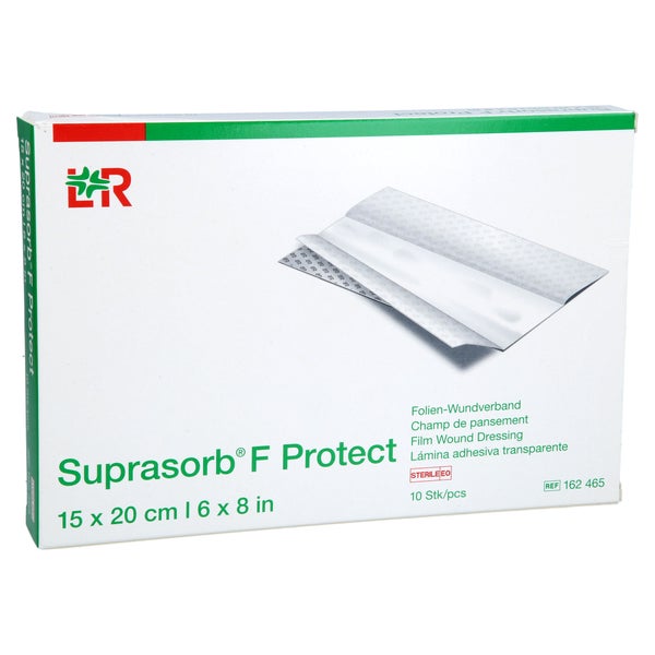 Suprasorb F Protect Folien-wundverb.15x20 Cm Ste. 10 St