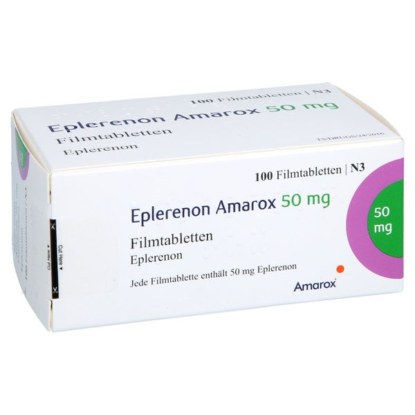 Eplerenon Amarox 50 Mg Filmtabletten 100 St