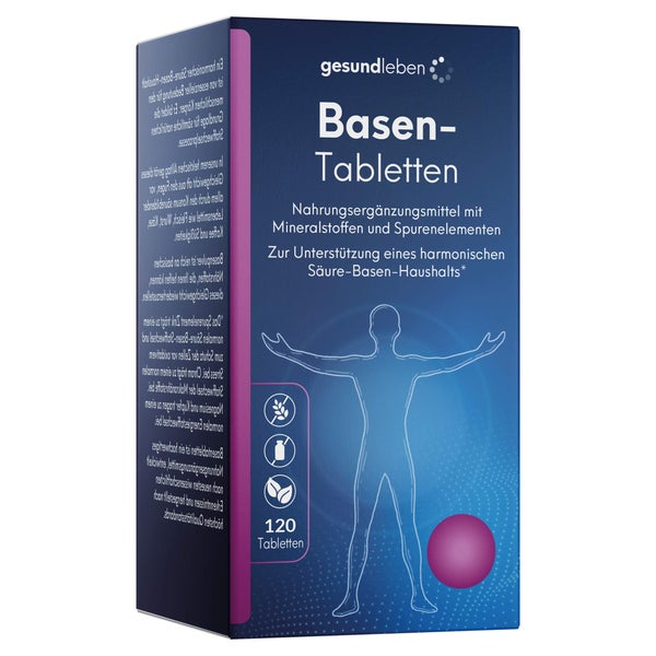Gesund Leben Basen-tabletten 120 St