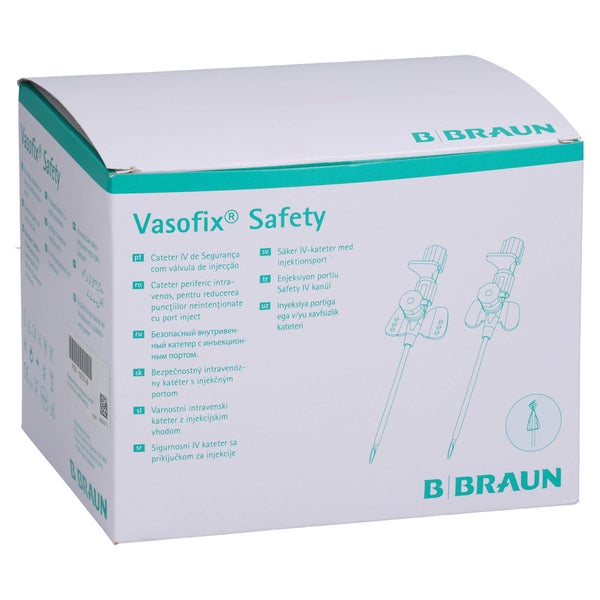 Vasofix Safety Kanüle 20 G 1.1x33 Mm Pur Rosa 50 St