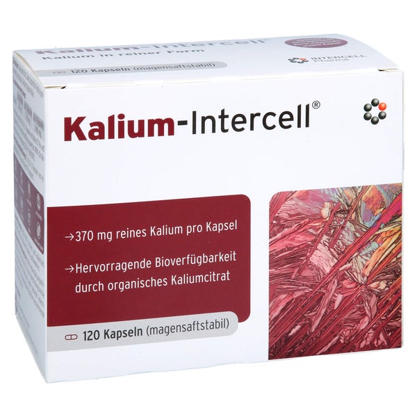 Kalium-intercell Magensaftresistente Hartkapseln 120 St